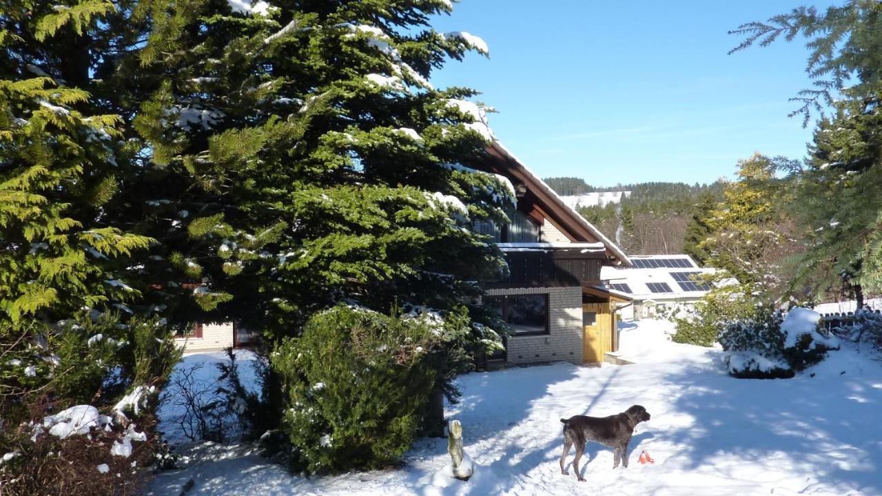 Ferienwohnung Wiesenblick Mit Terrasse Im Landhaus Fischer ซังคท์อันเดรอัสแบร์ก ภายนอก รูปภาพ